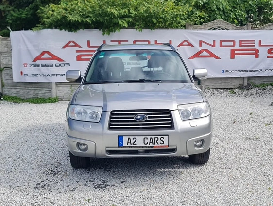 Subaru Forester cena 15900 przebieg: 218000, rok produkcji 2006 z Olszyna małe 497